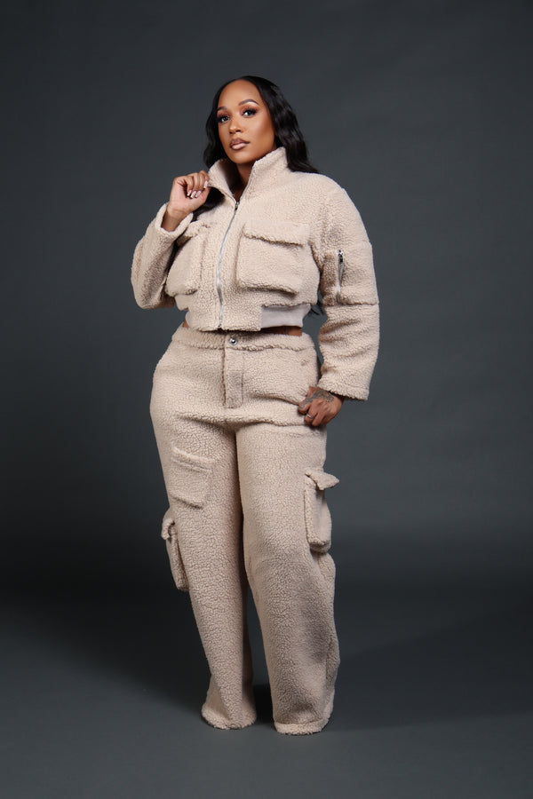 “TEDDY” Cargo Set -beige